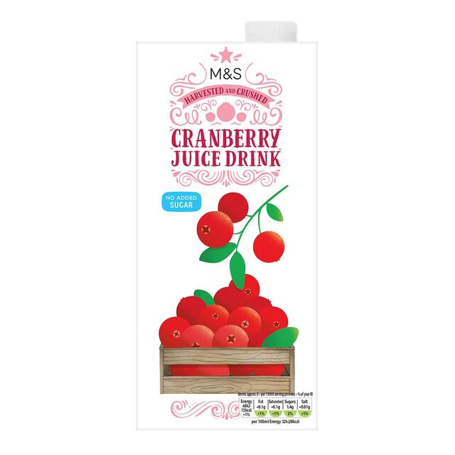 M&S Cranberry Juice Drink thumbnail 2