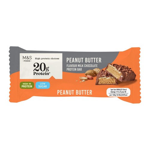 M&S Peanut Butter Chocolate Protein Bar thumbnail 2