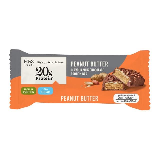 M&S Peanut Butter Chocolate Protein Bar thumbnail 2