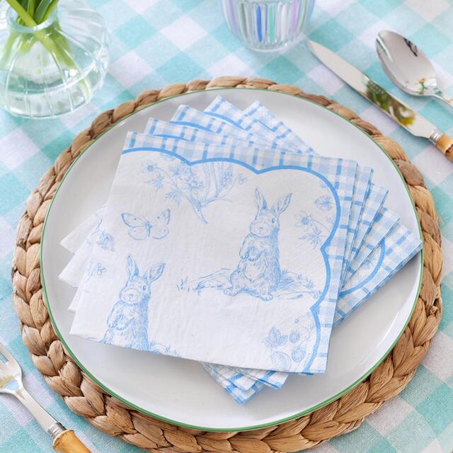 Talking Tables Easter Bunny Napkins thumbnail 2