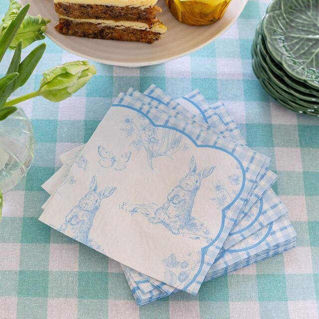 Talking Tables Easter Bunny Napkins thumbnail 4