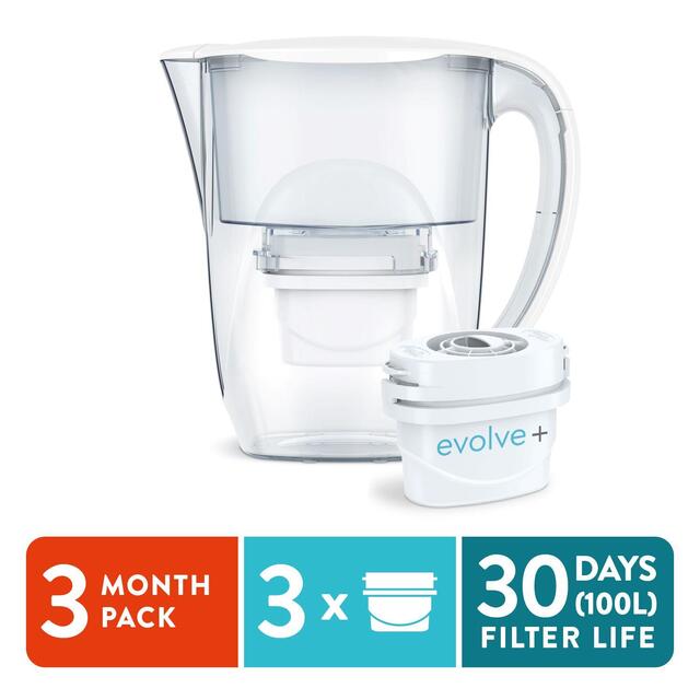 Aqua Optima Oria 2.8L Water Filter Jug 3 Month Pack thumbnail 2