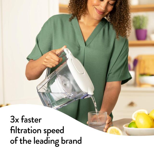 Aqua Optima Liscia 2.5L Water Filter Jug 3 Month Pack thumbnail 6