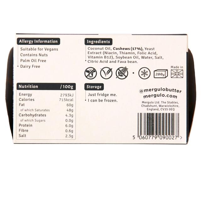 Mergulo Dark Salt Plant-Based Butter thumbnail 4