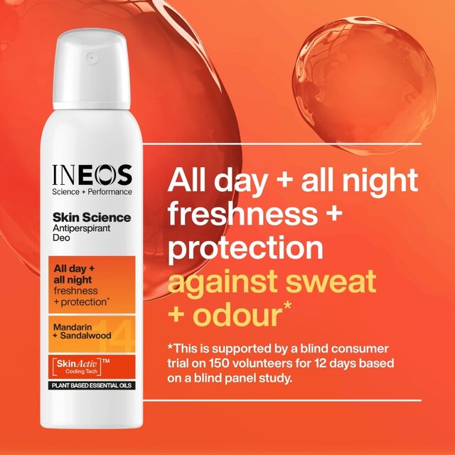 INEOS Skin Science Antiperspirant Deodorant Mandarin & Sandalwood thumbnail 9