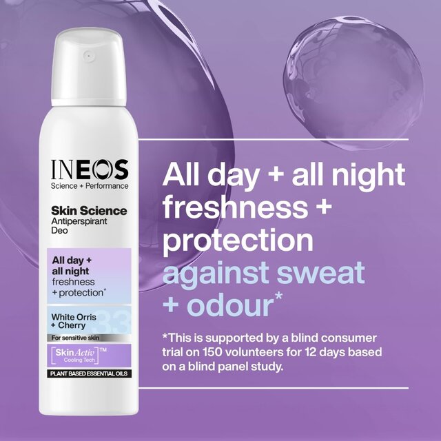 INEOS Skin Science Antiperspirant Deodorant White Orris & Cherry thumbnail 6