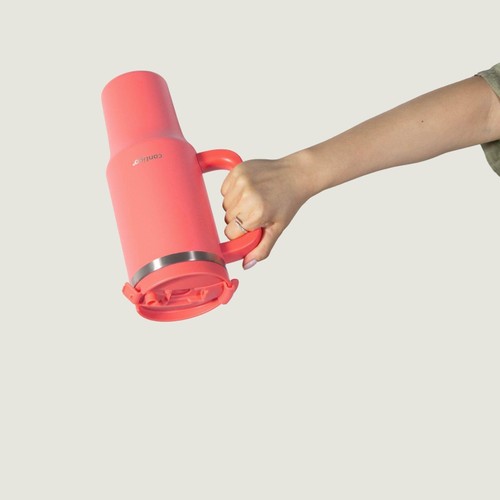 Contigo Streeterville Tumbler 1.2L Leakproof Straw Coral thumbnail 3