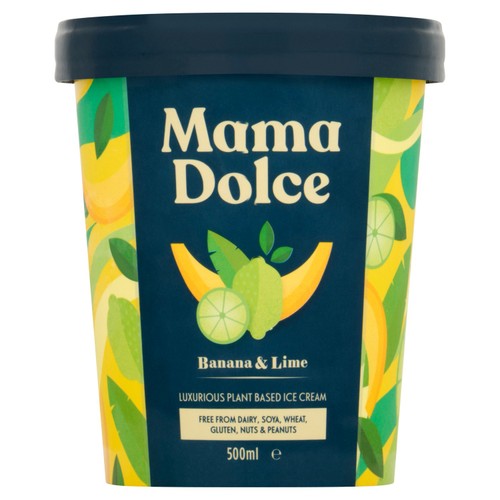 Mama Dolce Banana & Lime Ice Cream