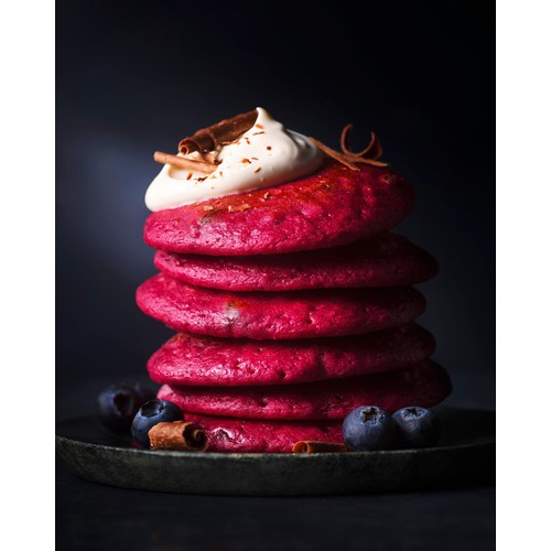 M&S 6 Red Velvet Buttermilk Pancakes thumbnail 2