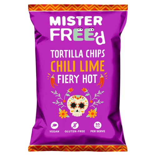 Mister Free'd Tortilla Chips with Chili and Lime