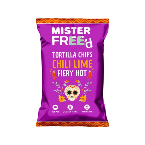 Mister Free'd Tortilla Chips with Chili and Lime thumbnail 2