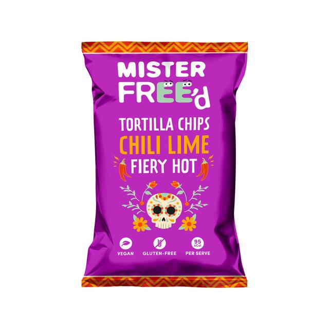 Mister Free'd Tortilla Chips with Chili and Lime