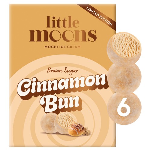 Little Moons Brown Sugar Cinnamon Bun Mochi Ice Cream