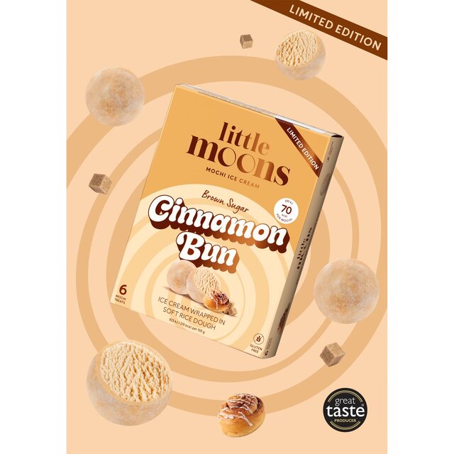 Little Moons Brown Sugar Cinnamon Bun Mochi Ice Cream thumbnail 5