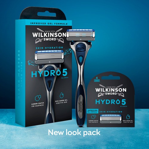 Wilkinson Sword Hydro 5 Mens 1 Razor + 6 Blade Refills Pack thumbnail 8