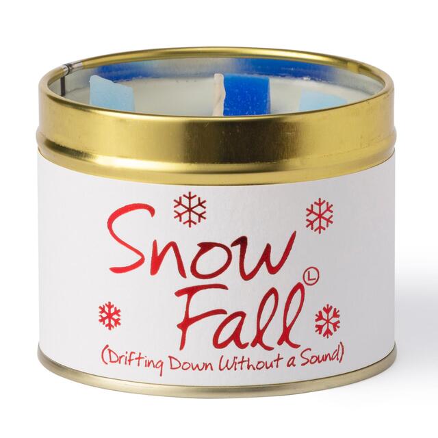 Lily-Flame Snow Fall Candle Tin thumbnail 2
