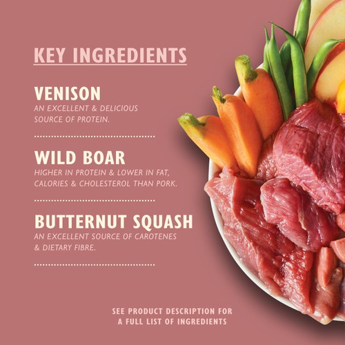 Lily's Kitchen Venison And Wild Boar Terrine Dog Food thumbnail 3