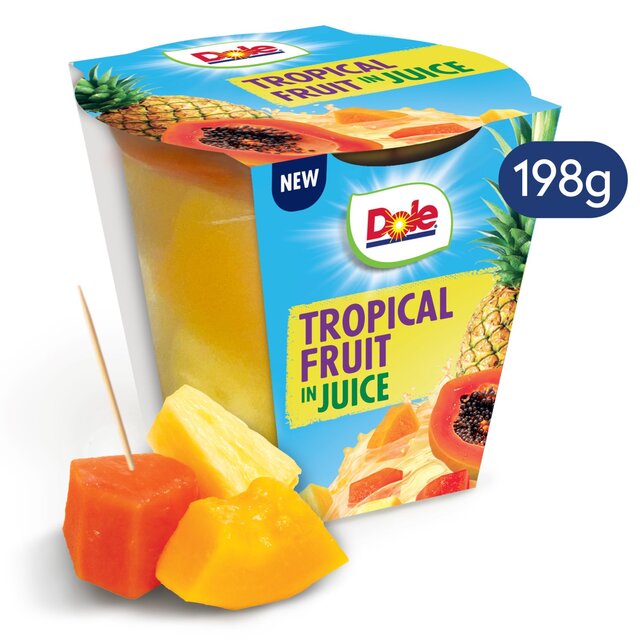 Dole Tropical Fruit In Juice Fruit Pot