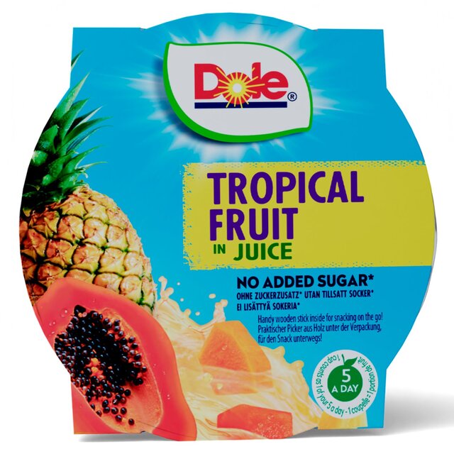 Dole Tropical Fruit In Juice Fruit Pot thumbnail 4