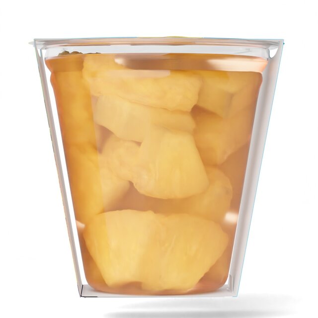 Dole Tropical Gold Pineapple Chunks in Juice Fruit Pot thumbnail 3
