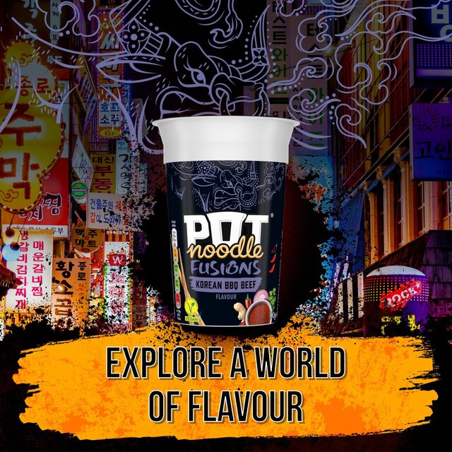 Pot Noodle Fusion Korean BBQ Beef thumbnail 3