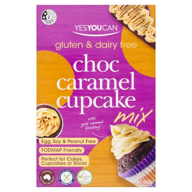 YesYouCan Choc Caramel Cupcake Mix