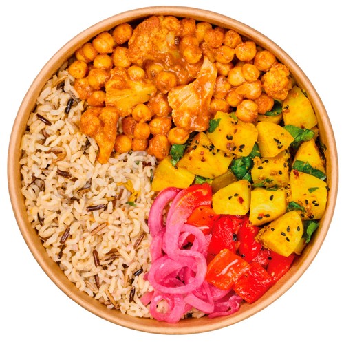 Pollen + Grace Tikka Chickpea + Vegetable Hot Bowl thumbnail 2
