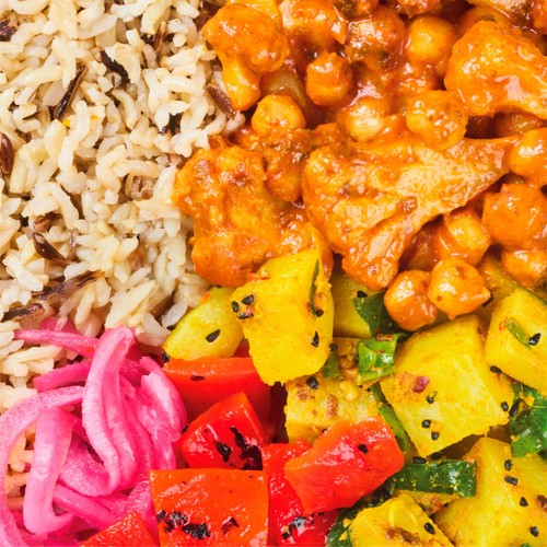 Pollen + Grace Tikka Chickpea + Vegetable Hot Bowl thumbnail 4