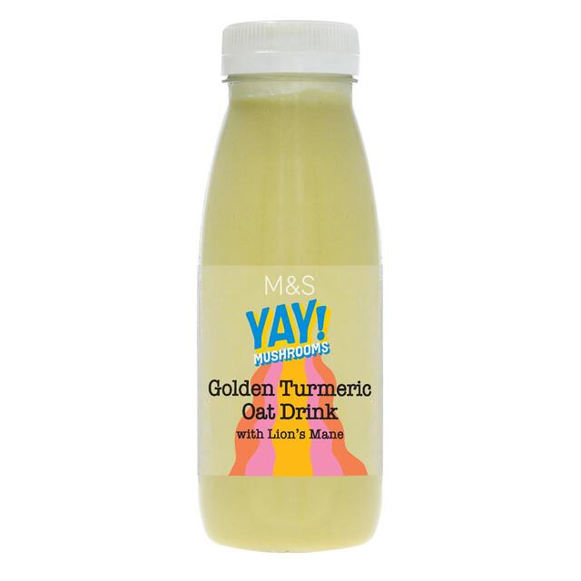 M&S Golden Turmeric Oat Drink