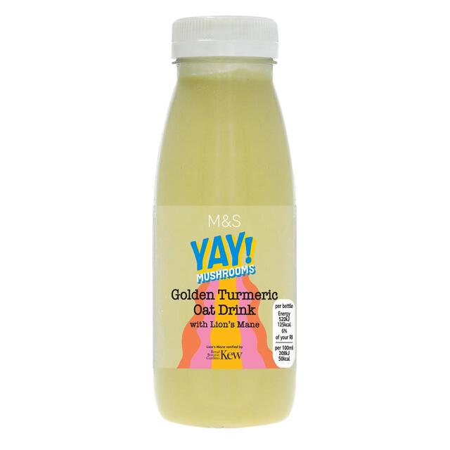 M&S Golden Turmeric Oat Drink thumbnail 2
