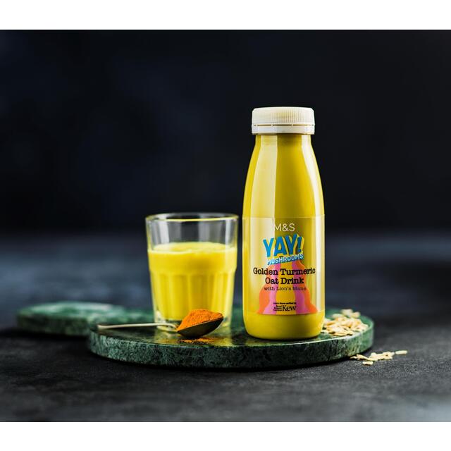 M&S Golden Turmeric Oat Drink thumbnail 3