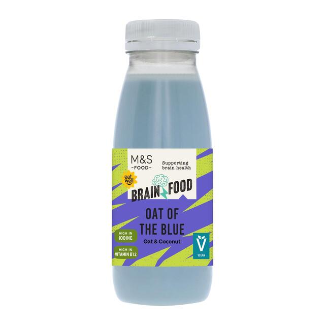 M&S Brain Food Oat Of The Blue Drink