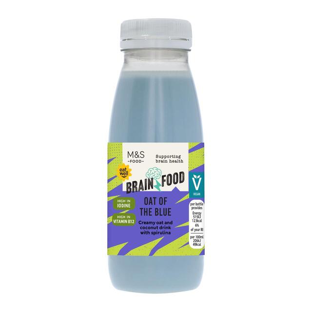 M&S Brain Food Oat Of The Blue Drink thumbnail 2