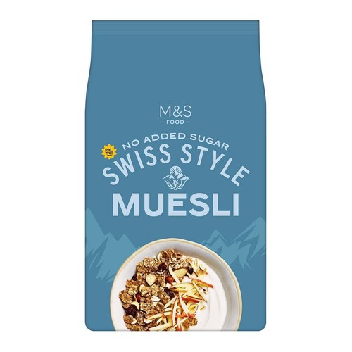 M&S No Added Sugar Swiss Style Muesli
