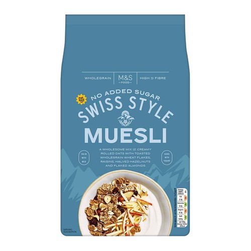 M&S No Added Sugar Swiss Style Muesli thumbnail 3