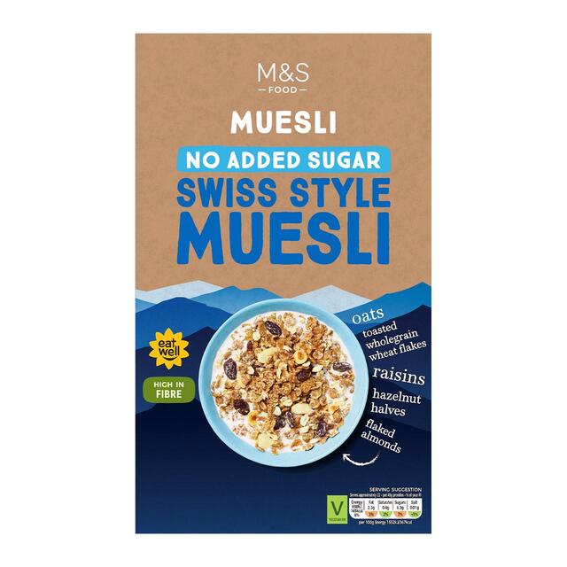 M&S No Added Sugar Swiss Style Muesli thumbnail 2