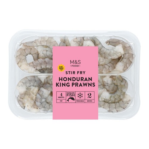 M&S Honduran King Prawns