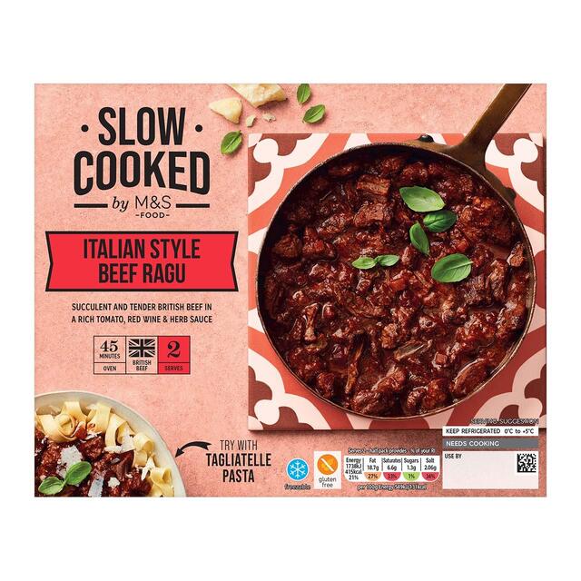 M&S Slow Cooked Italian Style Beef Ragu thumbnail 2