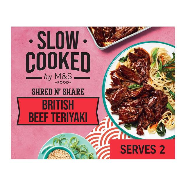 M&S Slow Cooked Beef Teriyaki