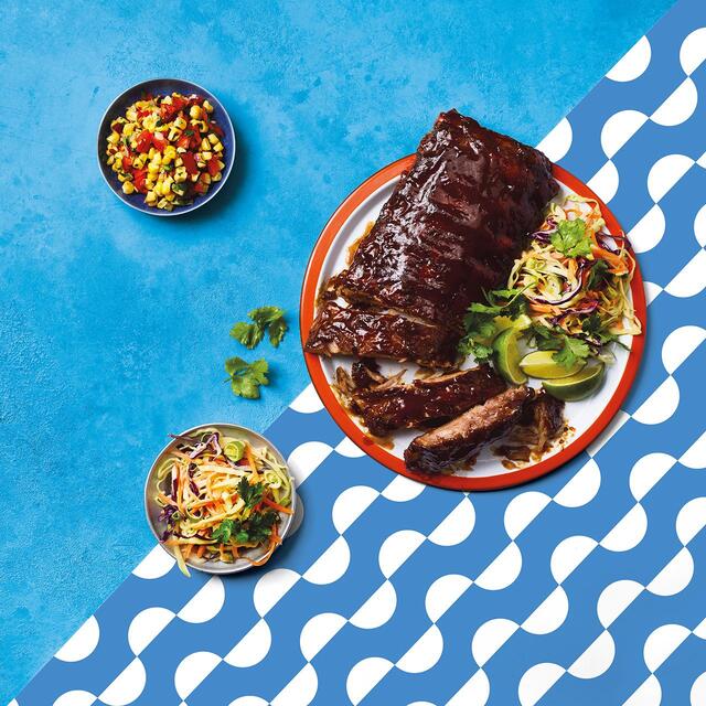 M&S Slow Cooked BBQ Pork Rib Rack thumbnail 3