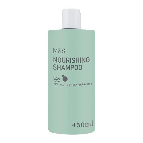 M&S Nourishing Shampoo Sea Salt & Green Bergamot