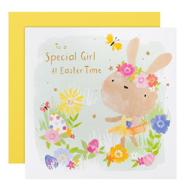 M&S Little Girl Easter Card thumbnail 2
