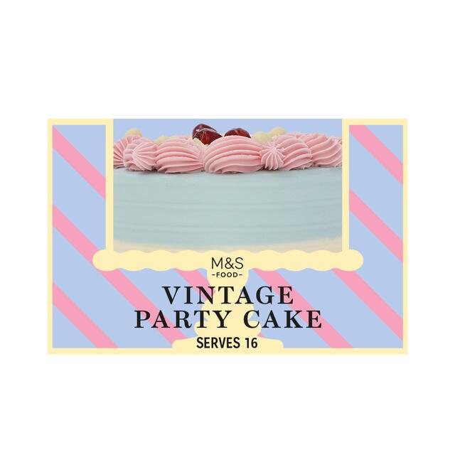 M&S Vintage Party Cake