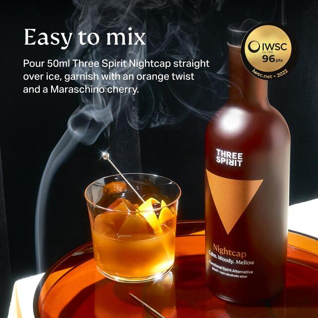 Three Spirit Nightcap Functional Non-Alcoholic Spirit Alternative thumbnail 3