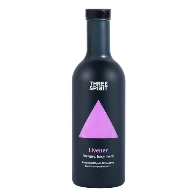 Three Spirit Livener Functional Non-Alcoholic Spirit Alternative