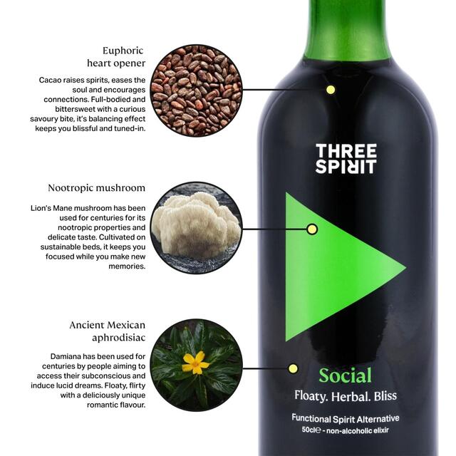 Three Spirit Social Functional Non-Alcoholic Spirit Alternative thumbnail 2