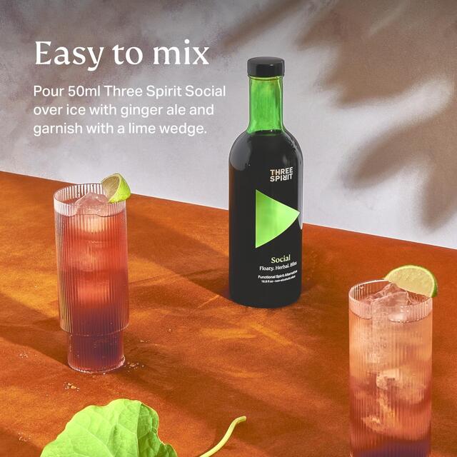 Three Spirit Social Functional Non-Alcoholic Spirit Alternative thumbnail 3