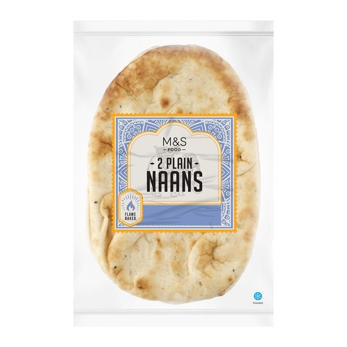 M&S Plain Naans