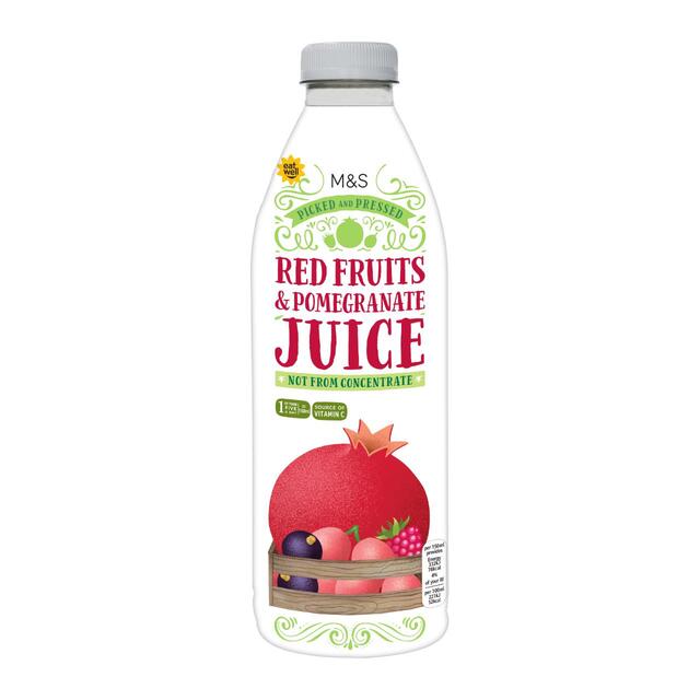 M&S Red Fruits & Pomegranate Juice thumbnail 2