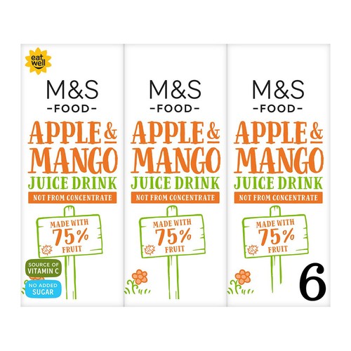 M&S Apple & Mango Juice Drink